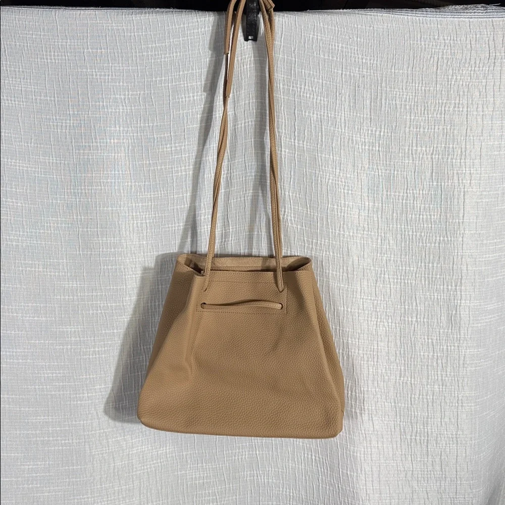 8 Other Reasons Tan Vegan Leather Slouchy‎ Bucket Bag